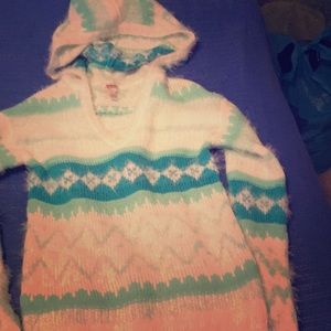 Hooded sweater